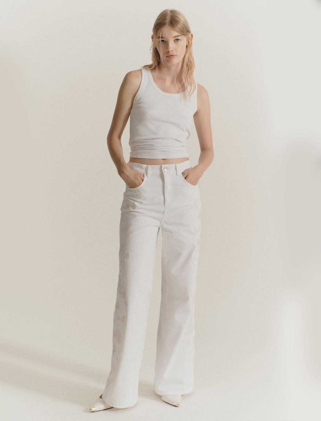 Jeans wide leg in denim luxury | Marella Jeans wide leg in denim luxury | Marella