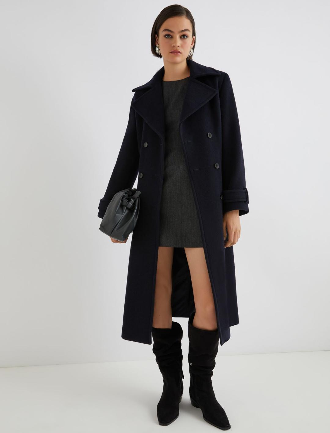 Cappotto doppiopetto con alamari | Marella Cappotto doppiopetto con alamari | Marella