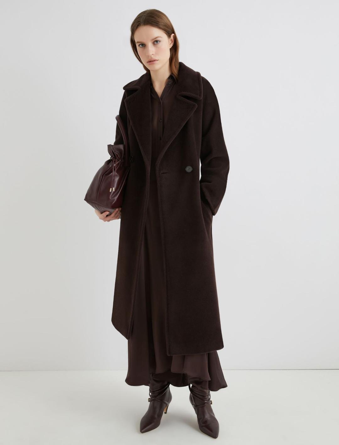 Cappotto doppiopetto in beaver | Marella Cappotto doppiopetto in beaver | Marella