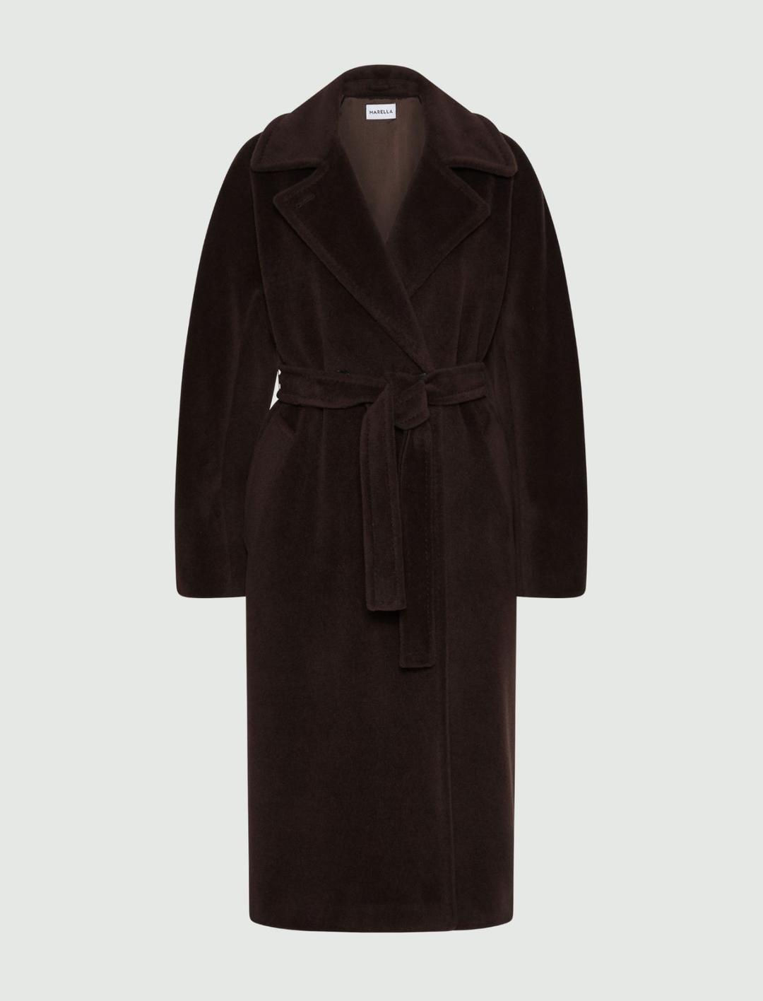 Cappotto doppiopetto in beaver | Marella Cappotto doppiopetto in beaver | Marella