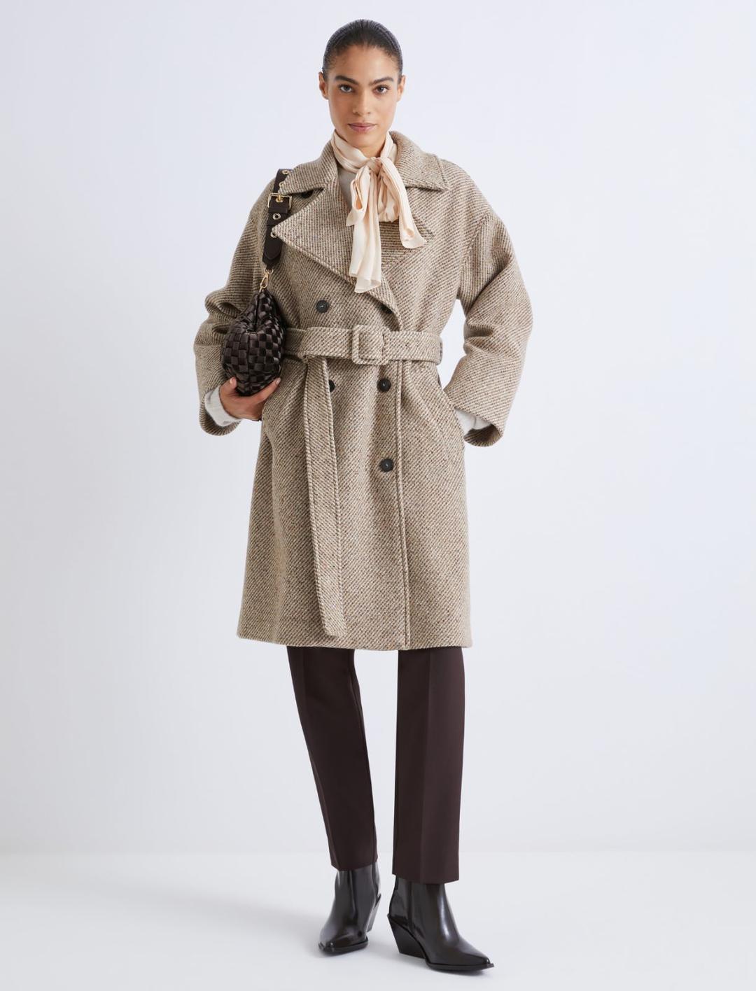 Cappotto doppiopetto in alpaca | Marella Cappotto doppiopetto in alpaca | Marella