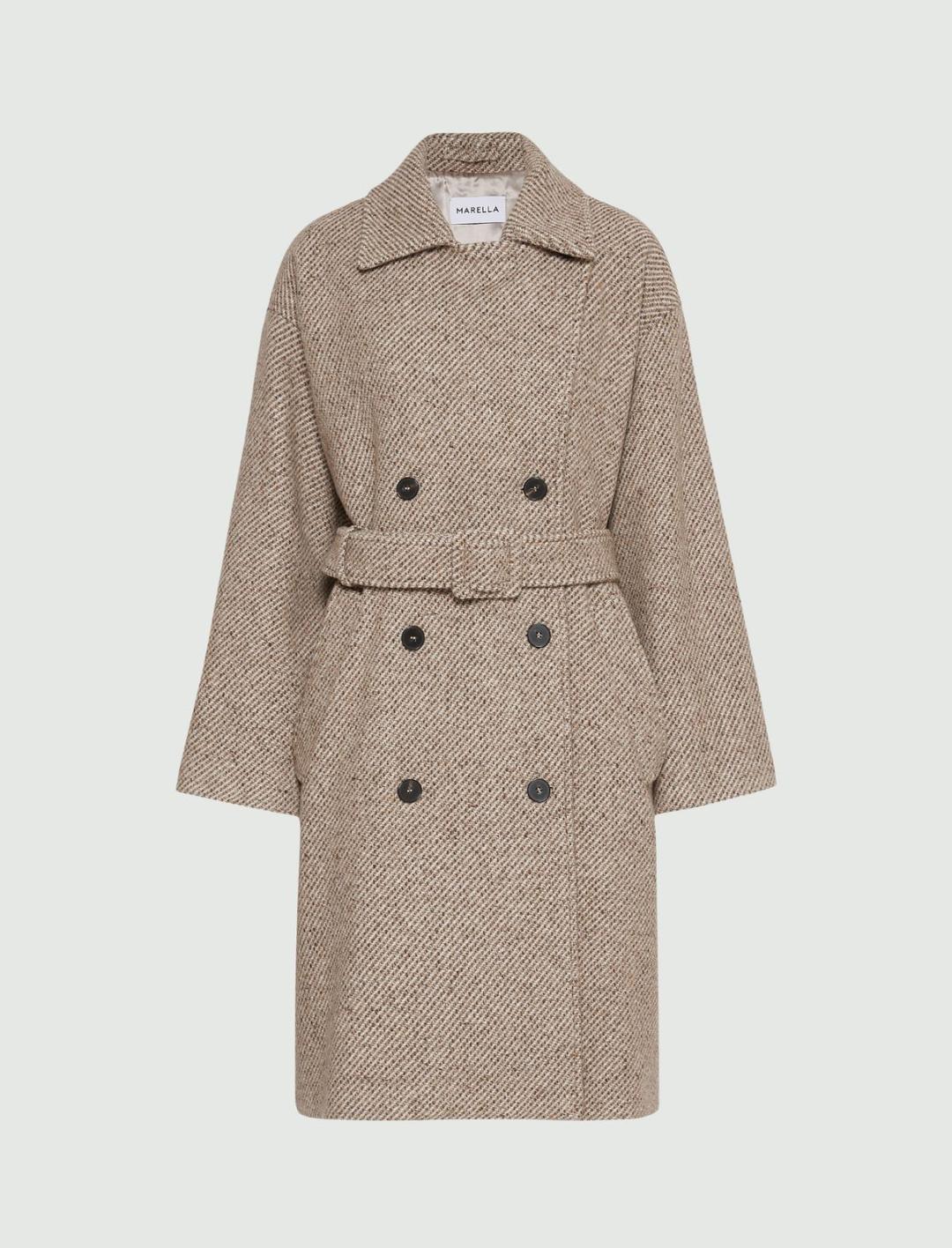 Cappotto doppiopetto in alpaca | Marella Cappotto doppiopetto in alpaca | Marella