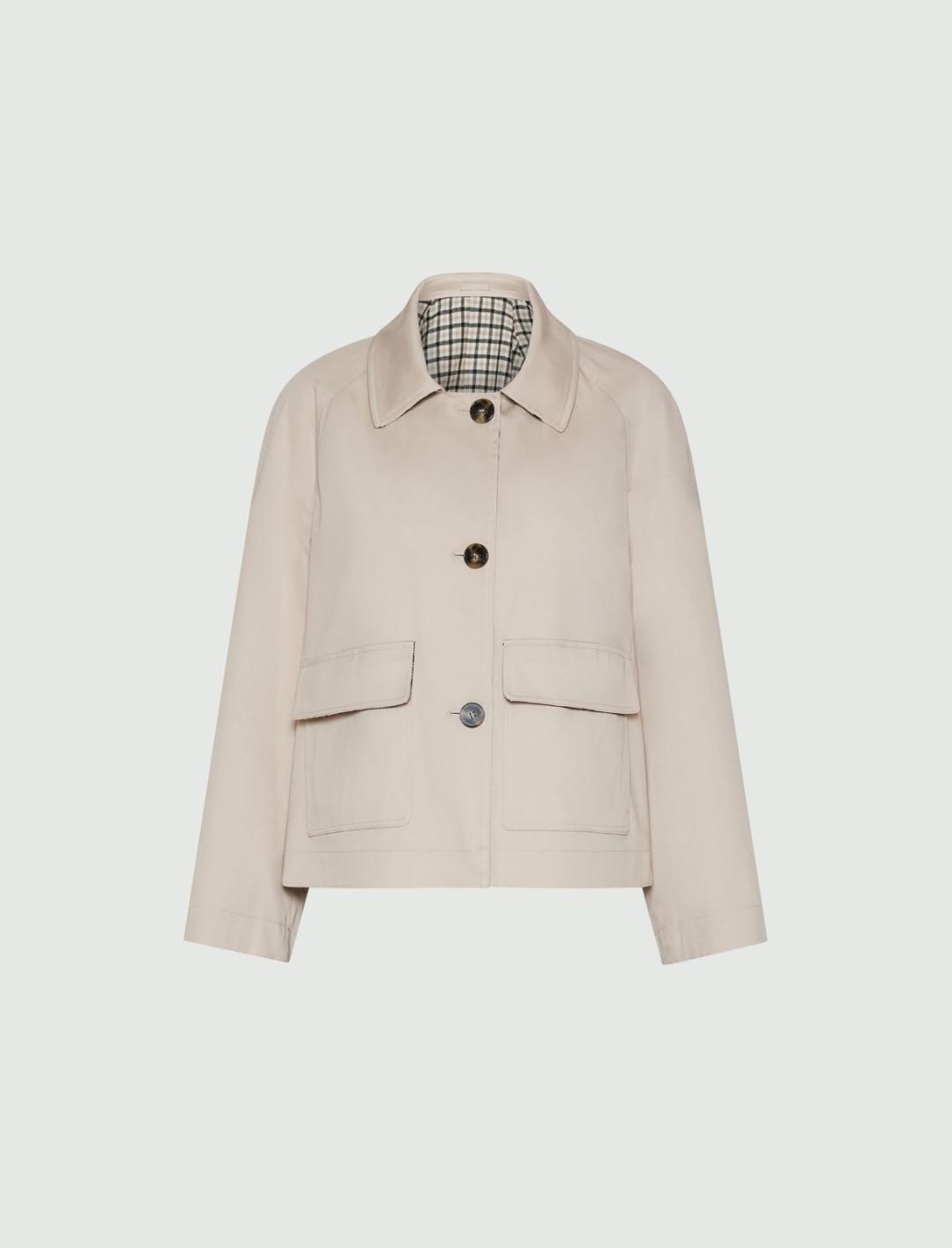 Trench corto in gabardina stretch | Marella Trench corto in gabardina stretch | Marella