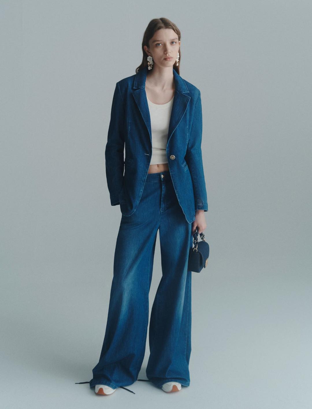 Blazer in denim | Marella Blazer in denim | Marella