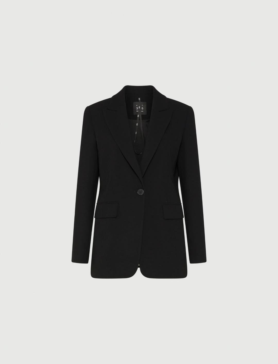 Giacca monopetto in envers satin | Marella Giacca monopetto in envers satin | Marella