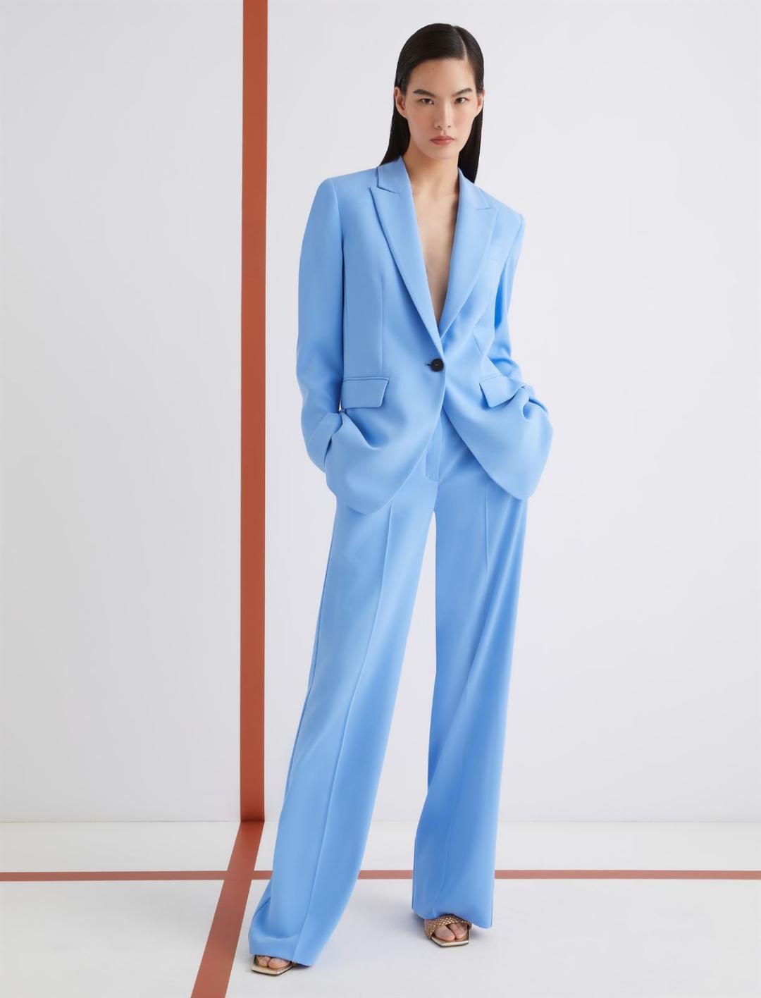 Giacca monopetto in envers satin | Marella Giacca monopetto in envers satin | Marella