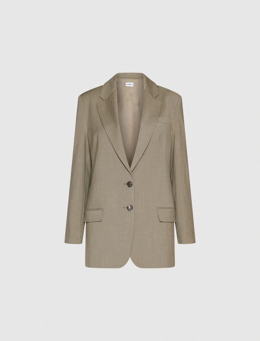 Blazer in saglia stretch | Marella Blazer in saglia stretch | Marella