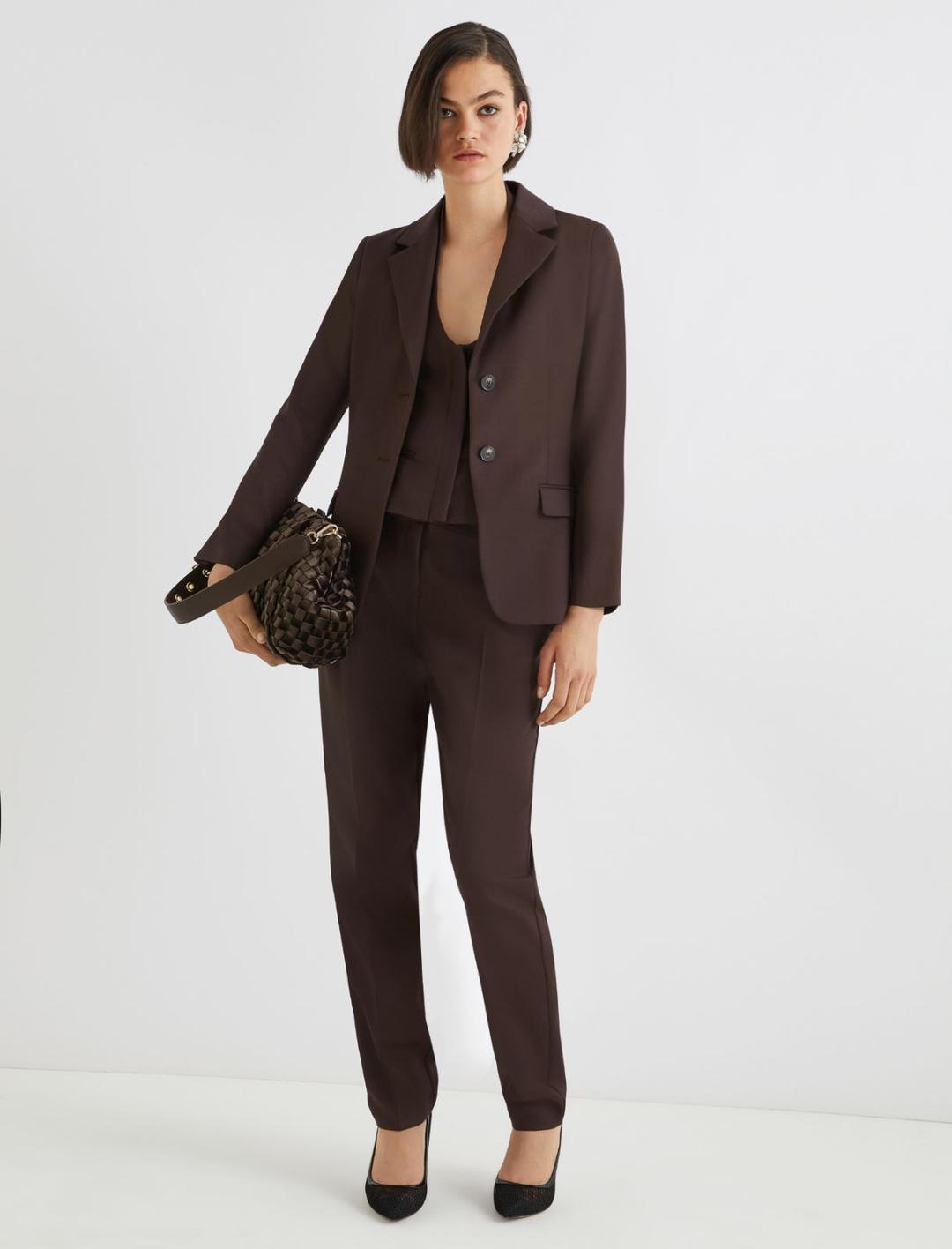 Blazer monopetto in misto lana | Marella Blazer monopetto in misto lana | Marella