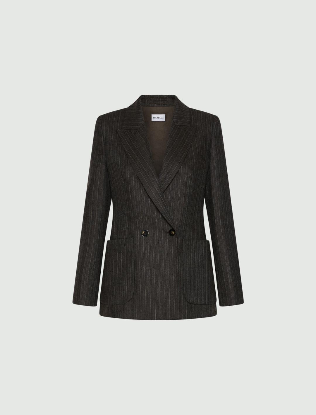 Blazer doppiopetto in pura lana | Marella Blazer doppiopetto in pura lana | Marella