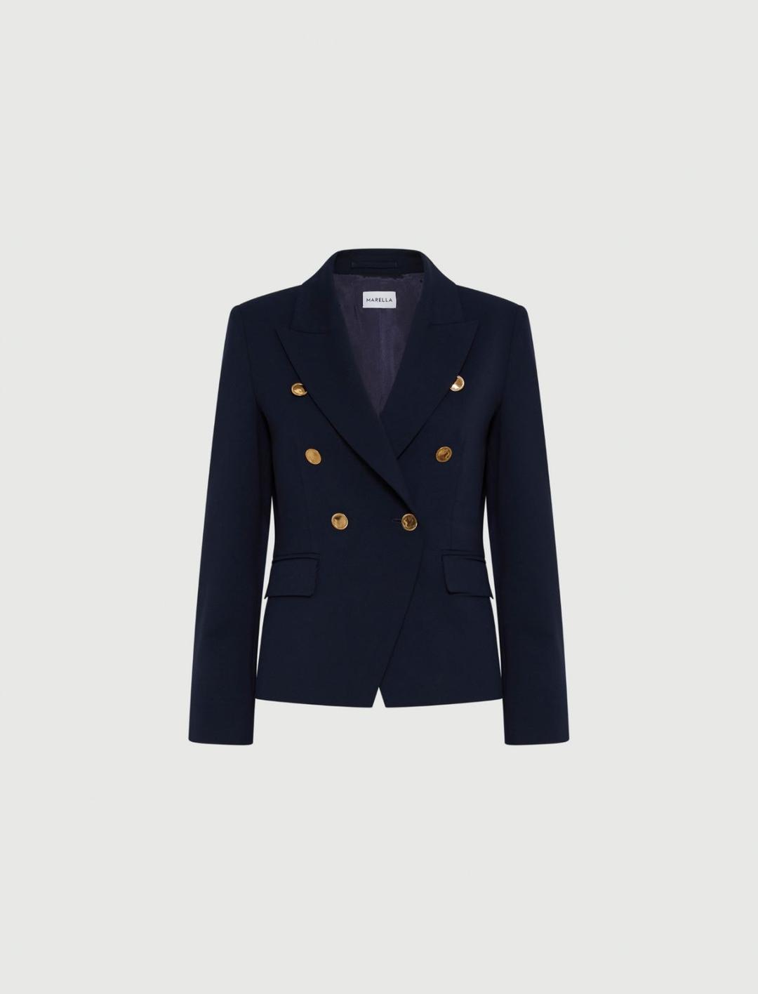 Giacca aderente in misto lana stretch | Marella Giacca aderente in misto lana stretch | Marella