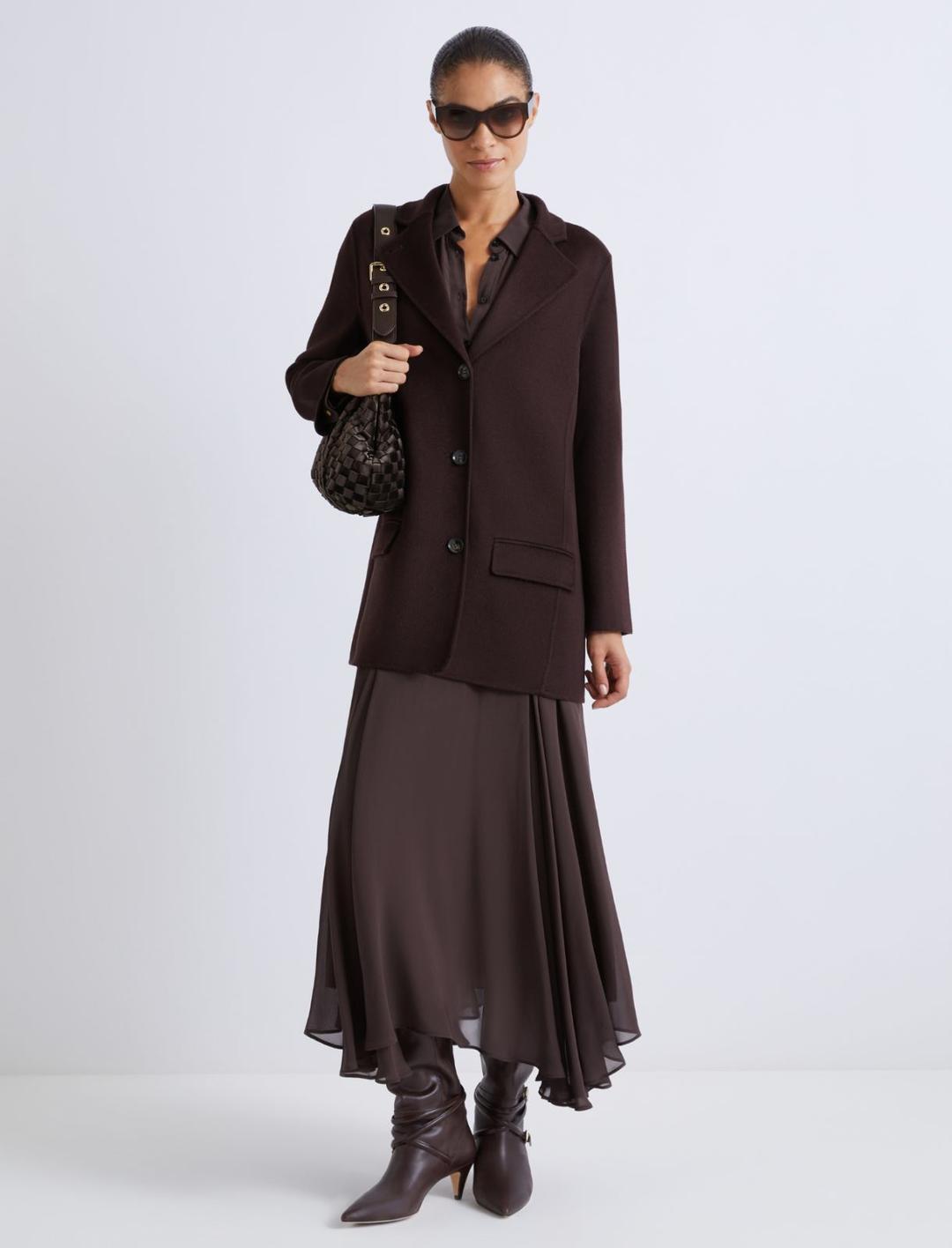 Giaccone in double di pura lana | Marella Giaccone in double di pura lana | Marella