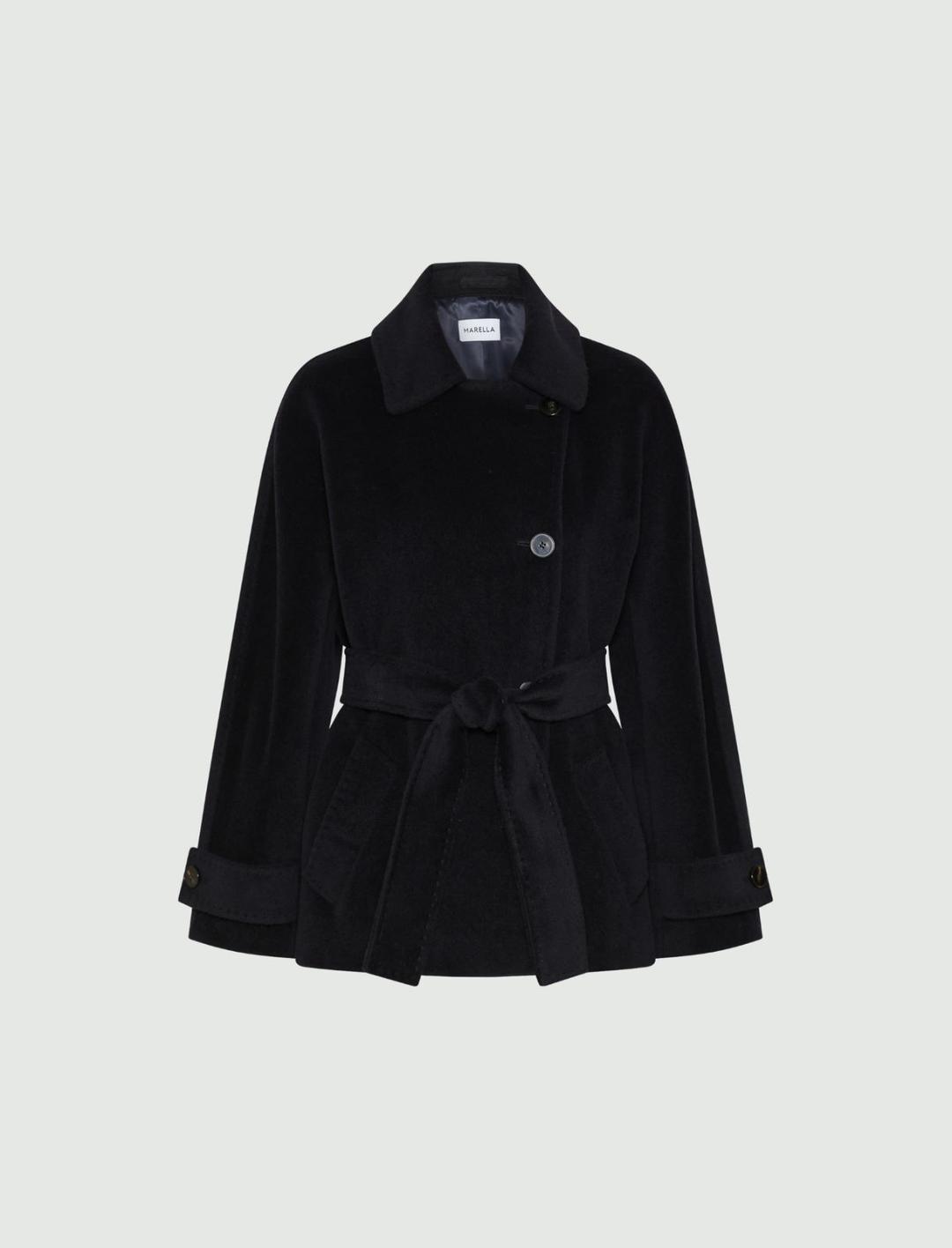 Giaccone in pura lana con cintura | Marella Giaccone in pura lana con cintura | Marella