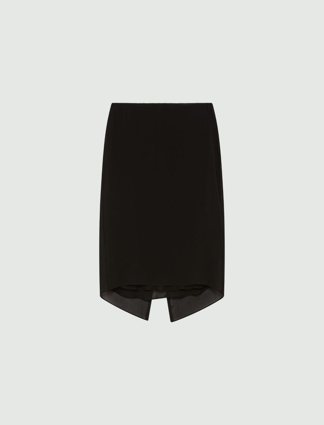 Gonna a tubino in georgette | Marella Gonna a tubino in georgette | Marella