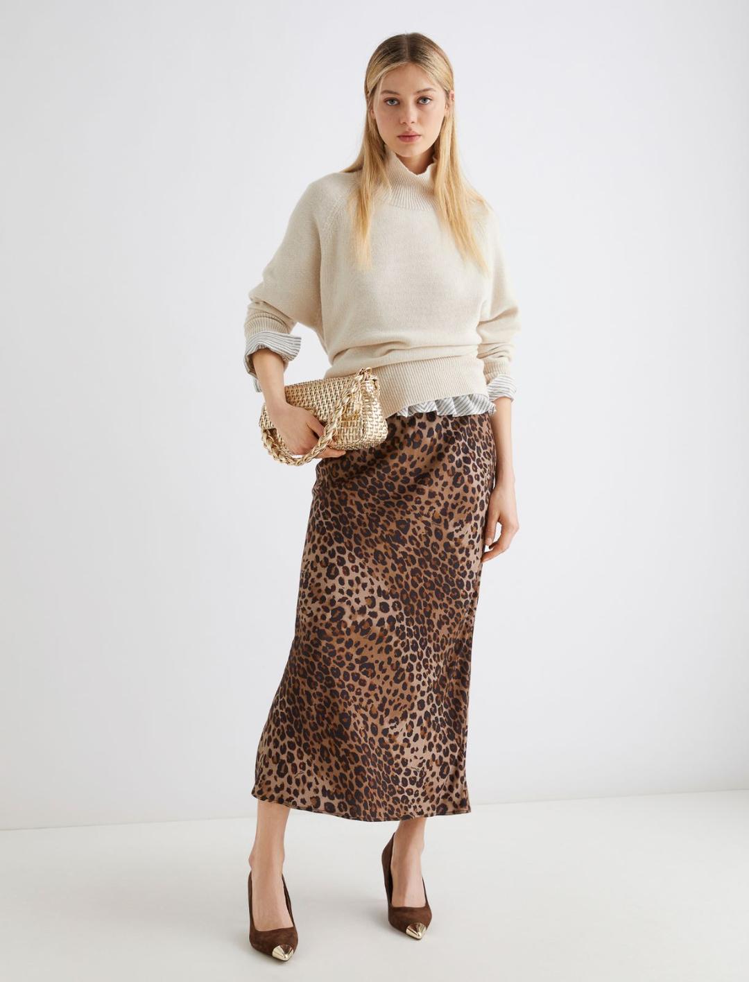 Gonna lunga con coulisse | Marella Gonna lunga con coulisse | Marella
