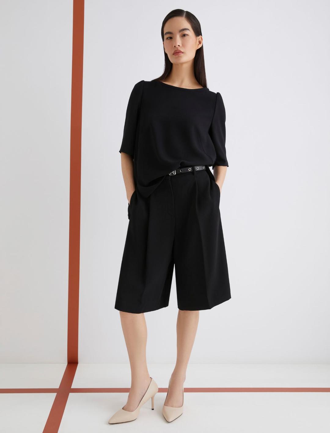 T-shirt in envers satin | Marella T-shirt in envers satin | Marella