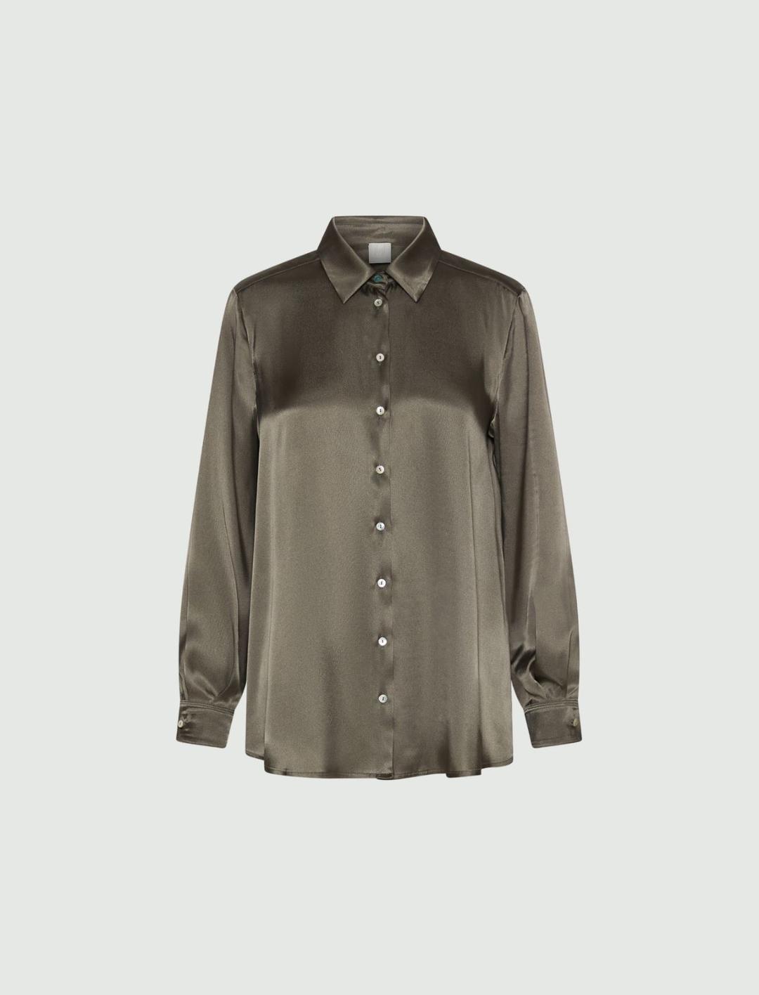 Camicia in raso di misto seta | Marella Camicia in raso di misto seta | Marella