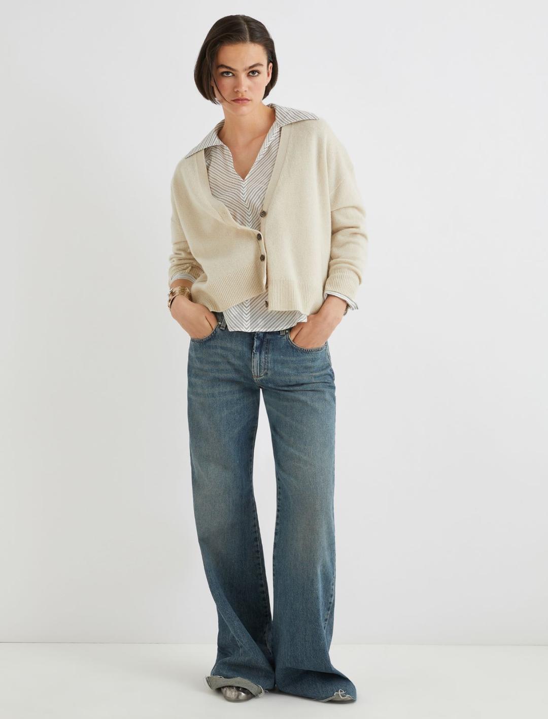 Camicia in mussola di cotone e seta | Marella Camicia in mussola di cotone e seta | Marella