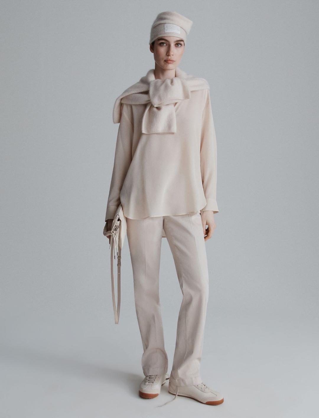 Camicia in crêpe de Chine di seta | Marella Camicia in crêpe de Chine di seta | Marella