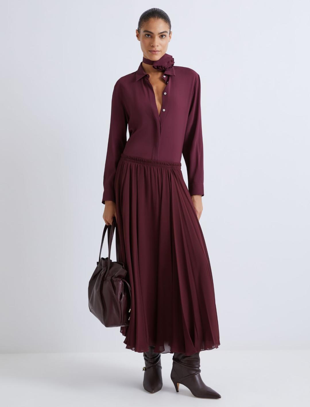 Camicia in crepe misto seta | Marella Camicia in crepe misto seta | Marella