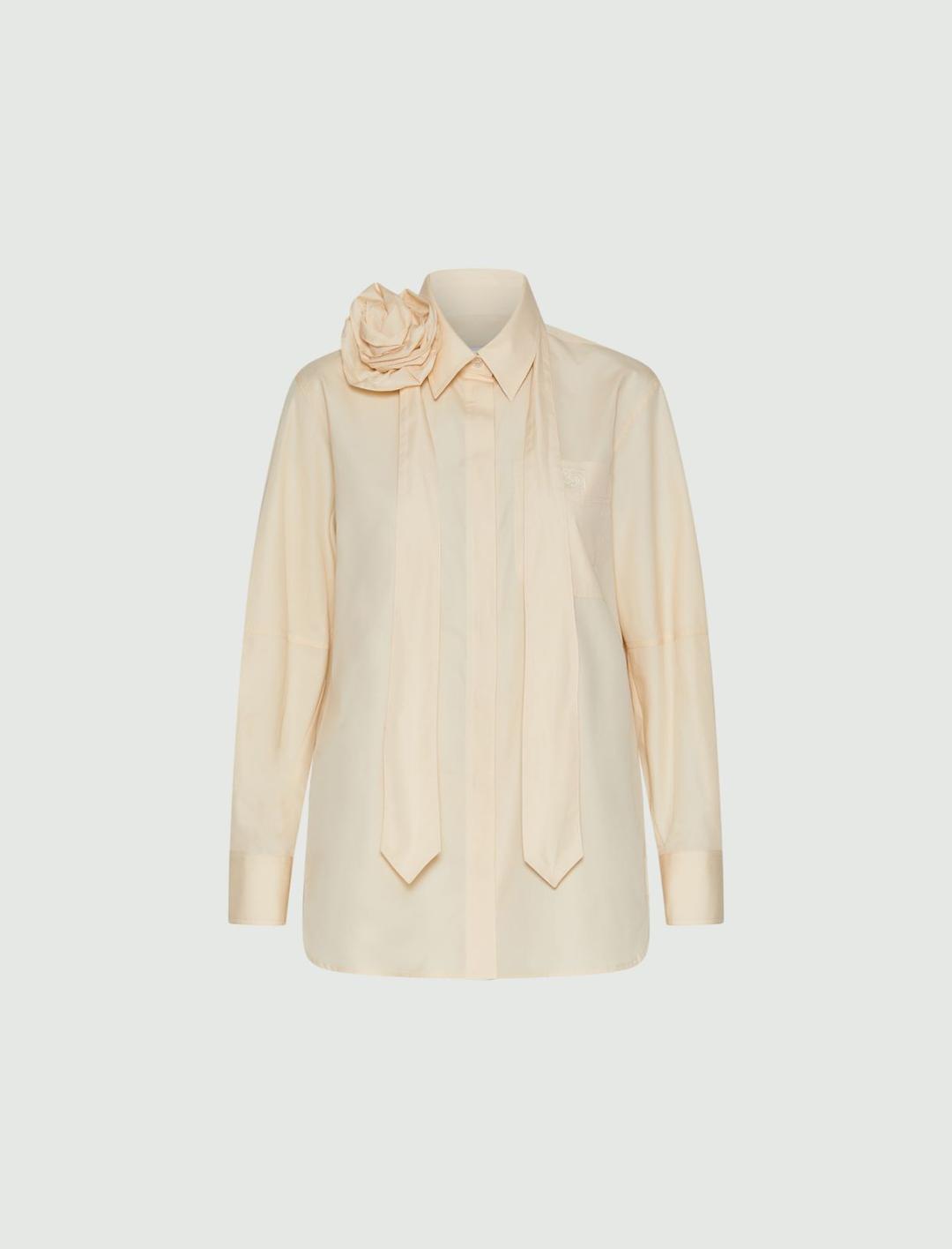 Camicia con cravatta e fiore | Marella Camicia con cravatta e fiore | Marella