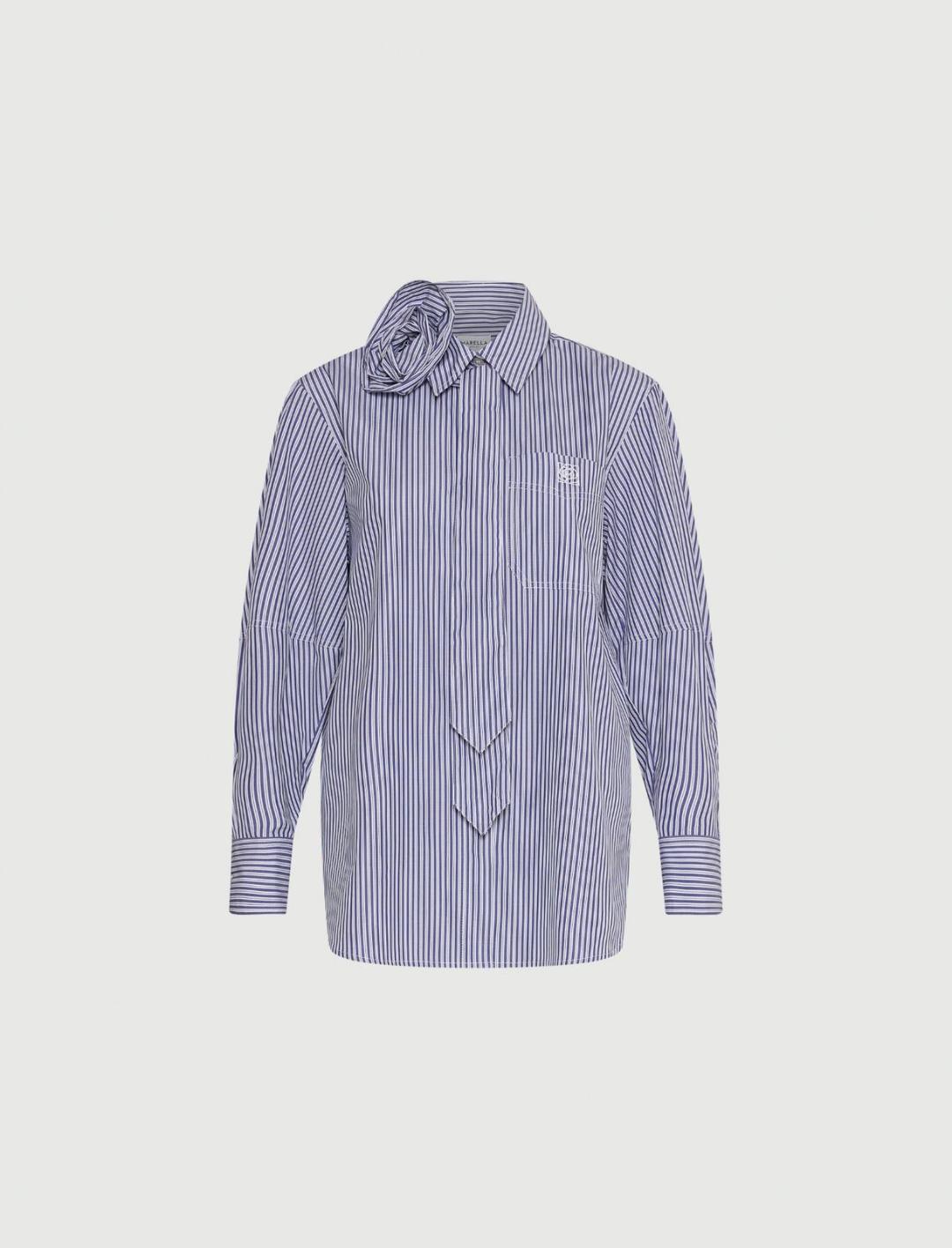 Camicia con cravatta e fiore | Marella Camicia con cravatta e fiore | Marella