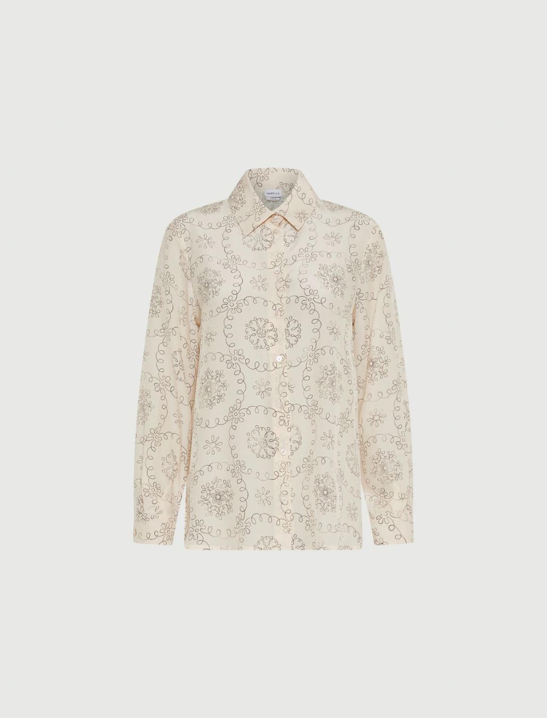 Camicia in crepe stampato | Marella Camicia in crepe stampato | Marella