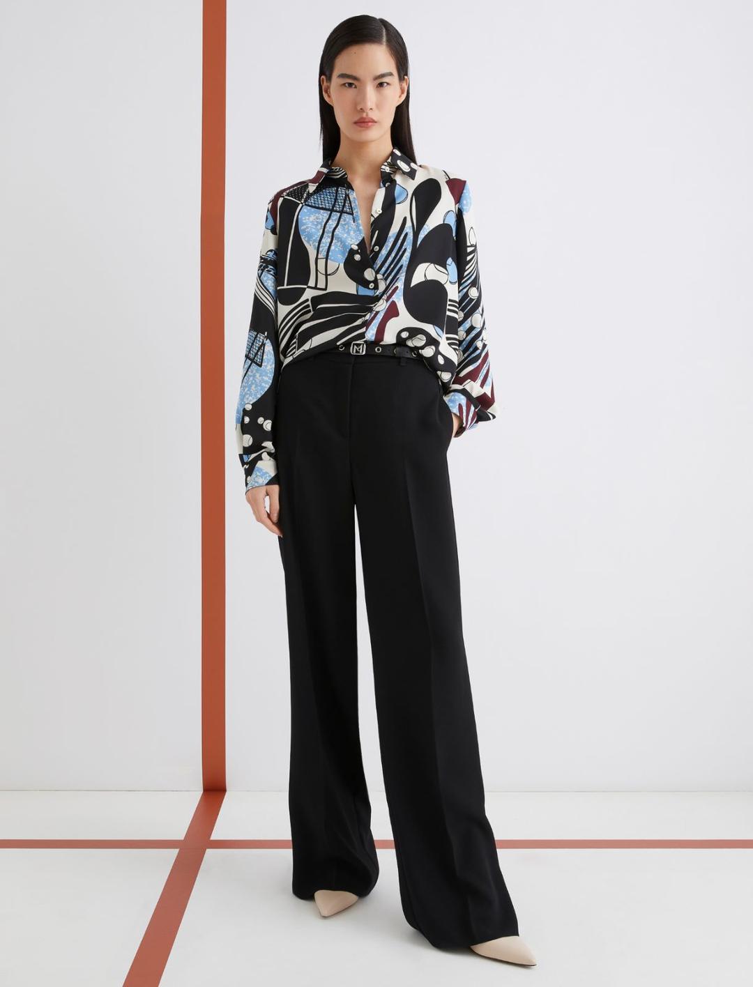 Pantalone in envers satin | Marella Pantalone in envers satin | Marella