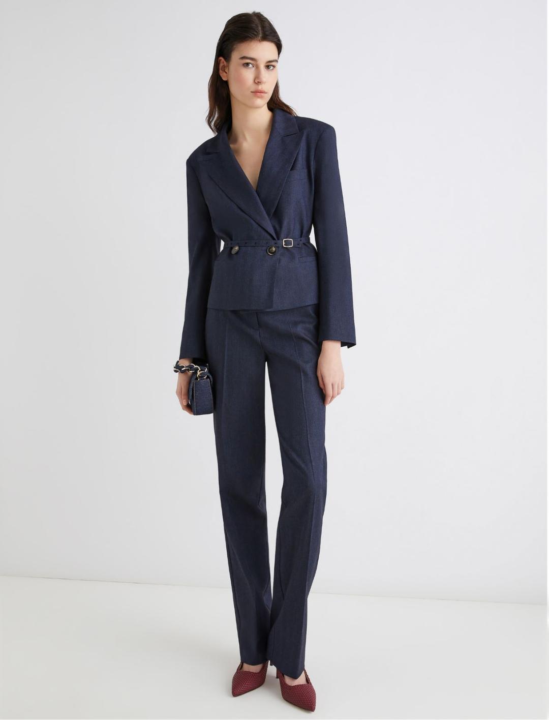 Pantalone aderente effetto denim | Marella Pantalone aderente effetto denim | Marella