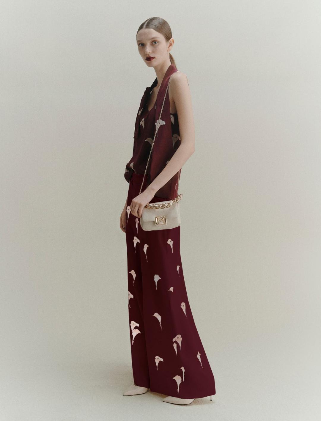 Pantalone wide leg in voile | Marella Pantalone wide leg in voile | Marella