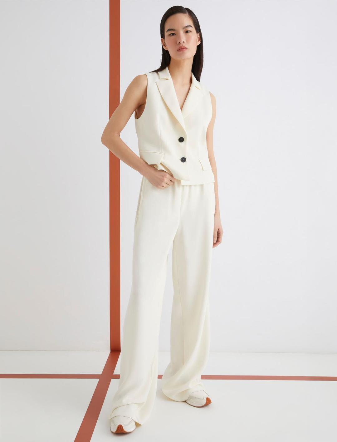 Gilet in envers satin | Marella Gilet in envers satin | Marella
