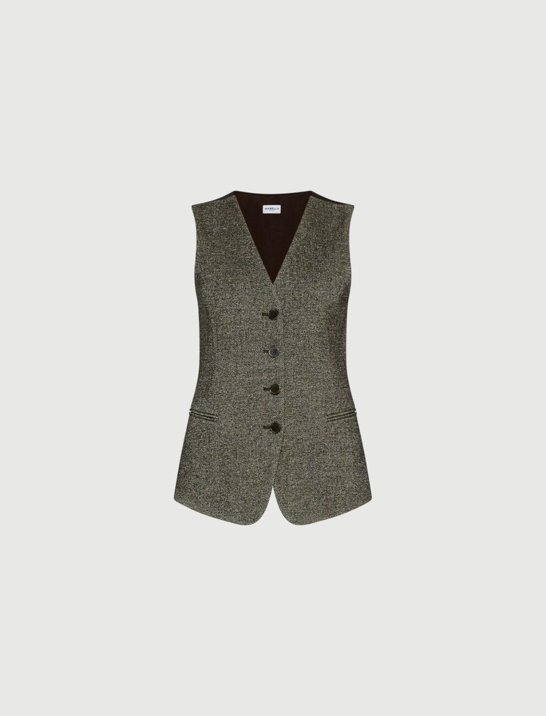 Gilet in tweed | Marella Gilet in tweed | Marella