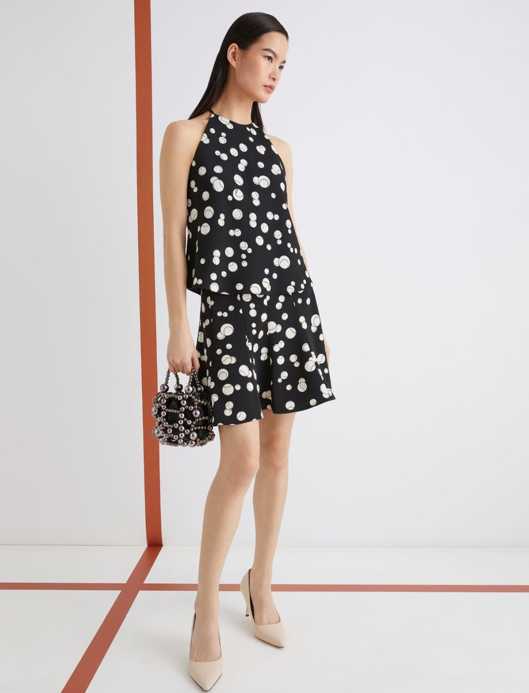 Top smanicato con stampa | Marella Top smanicato con stampa | Marella