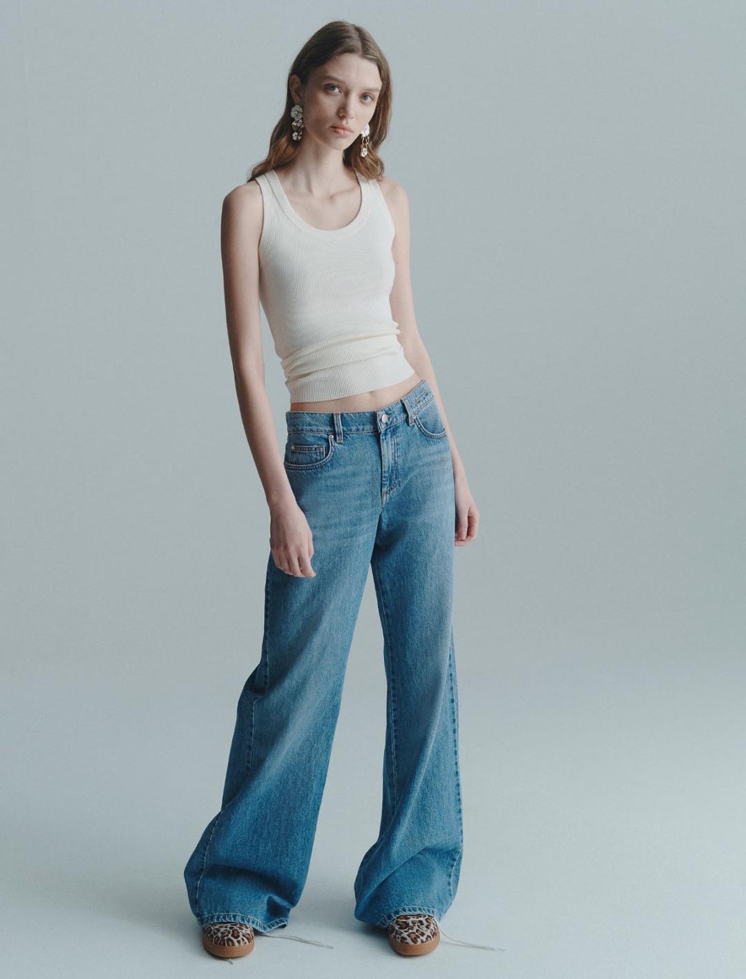 Jeans wide leg a vita bassa | Marella Jeans wide leg a vita bassa | Marella