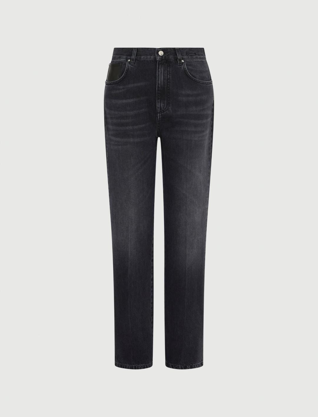 Jeans wide leg con impunture | Marella Jeans wide leg con impunture | Marella