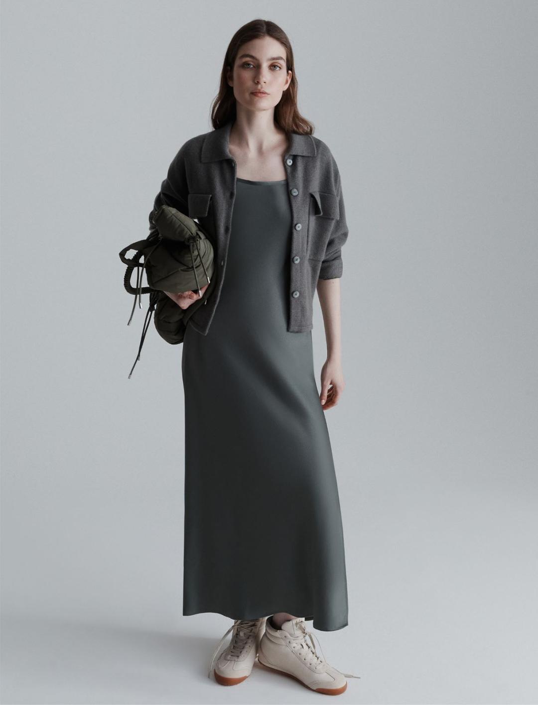 Slip dress in raso | Marella Slip dress in raso | Marella