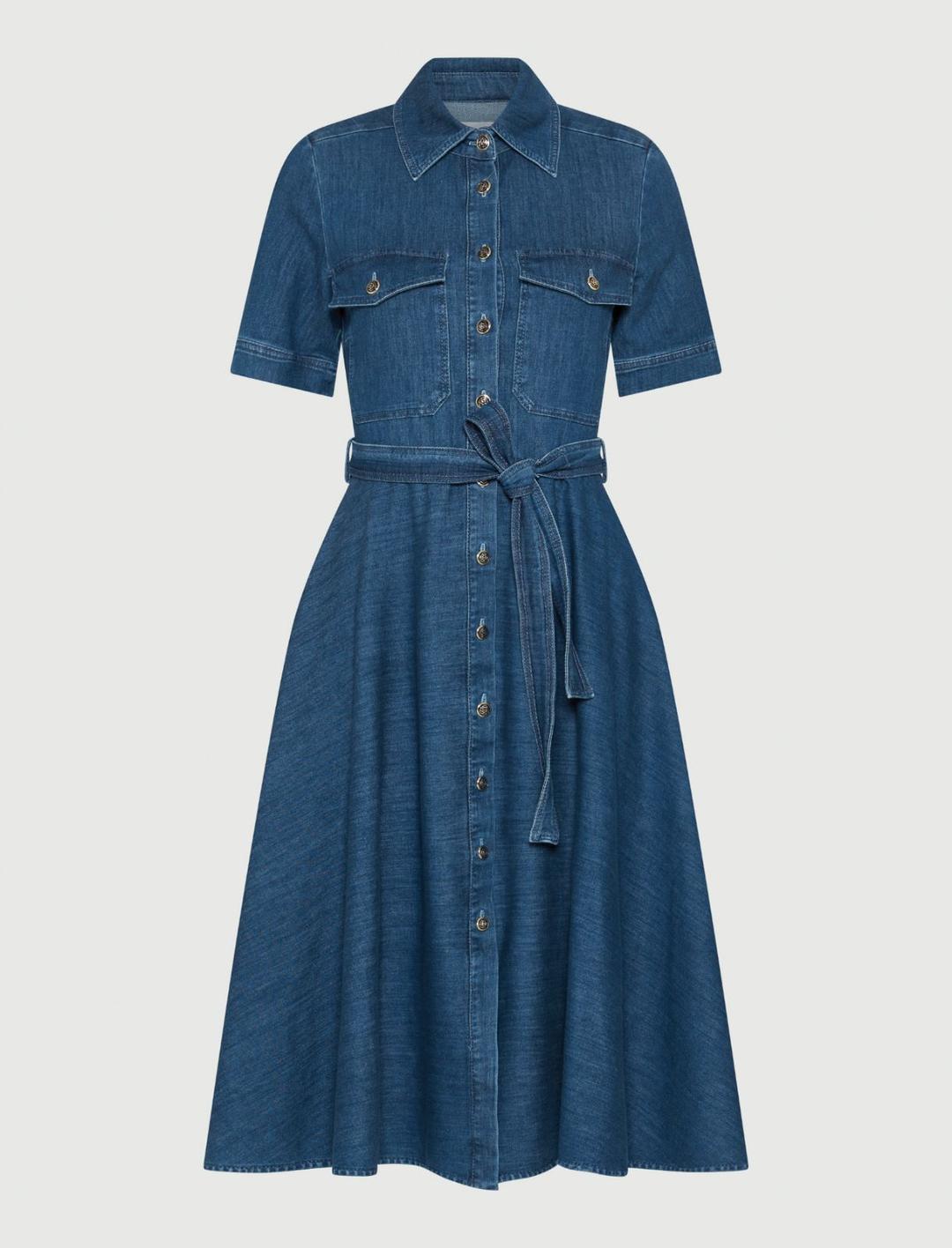 Chemisier in denim | Marella Chemisier in denim | Marella