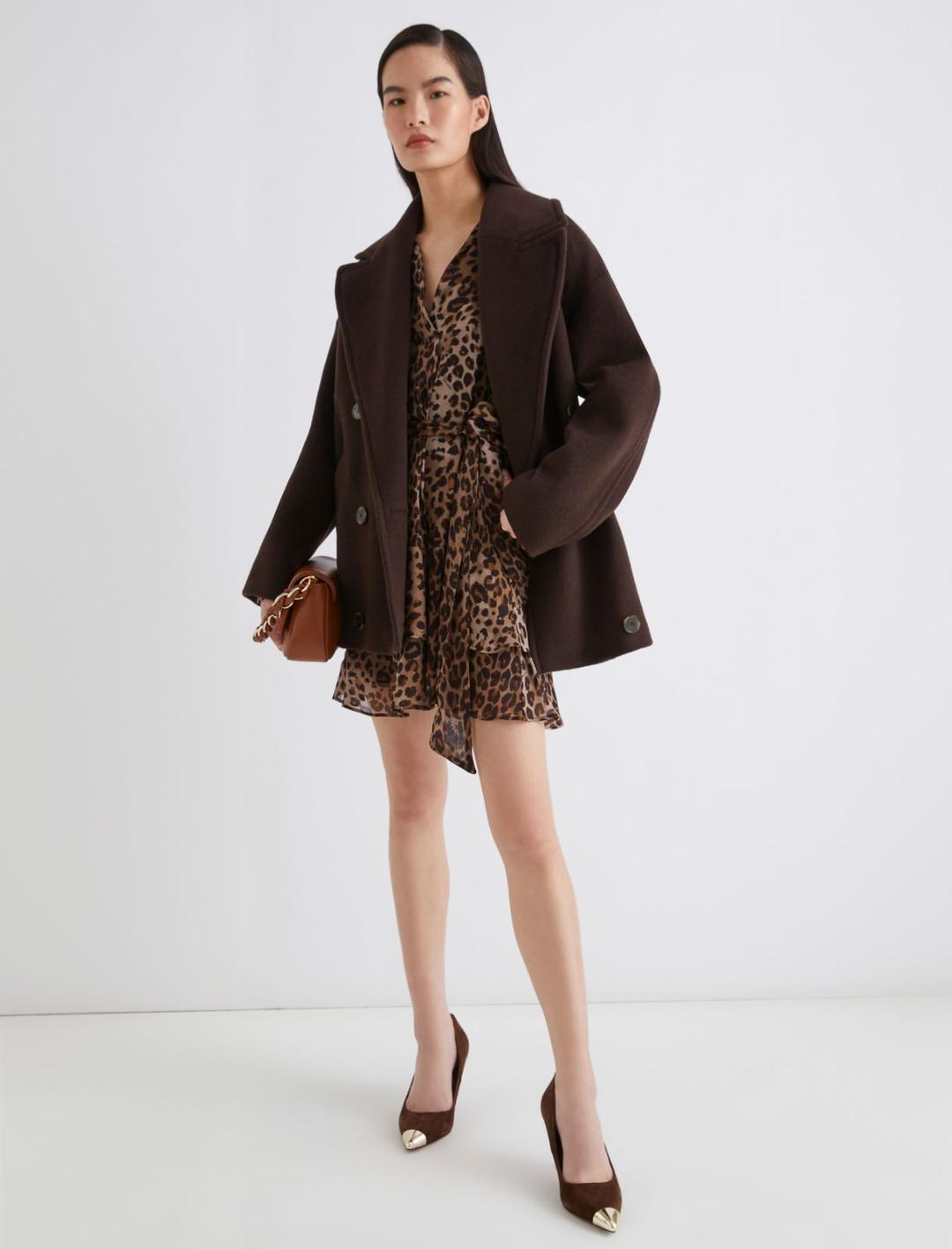 Abito in georgette con balze | Marella Abito in georgette con balze | Marella