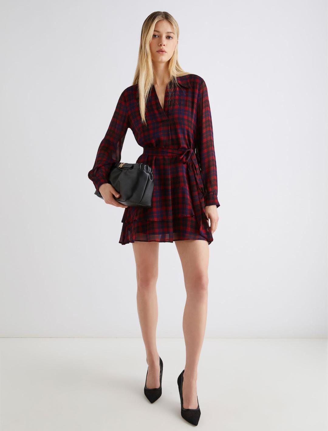 Abito in georgette con balze | Marella Abito in georgette con balze | Marella