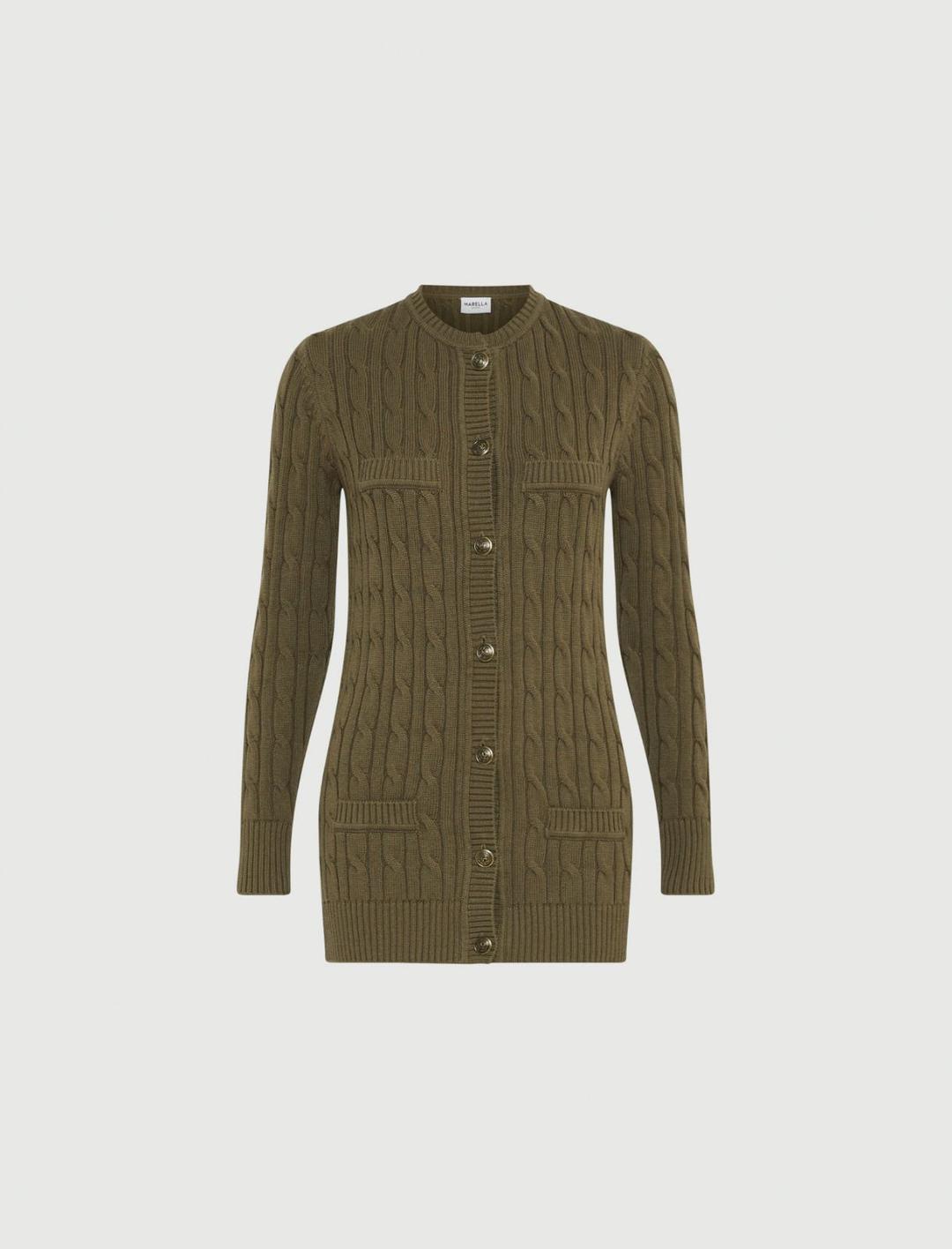 Cardigan a trecce | Marella Cardigan a trecce | Marella