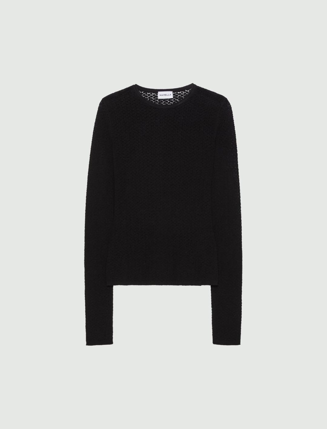 Maglia in cotone punto pizzo | Marella Maglia in cotone punto pizzo | Marella