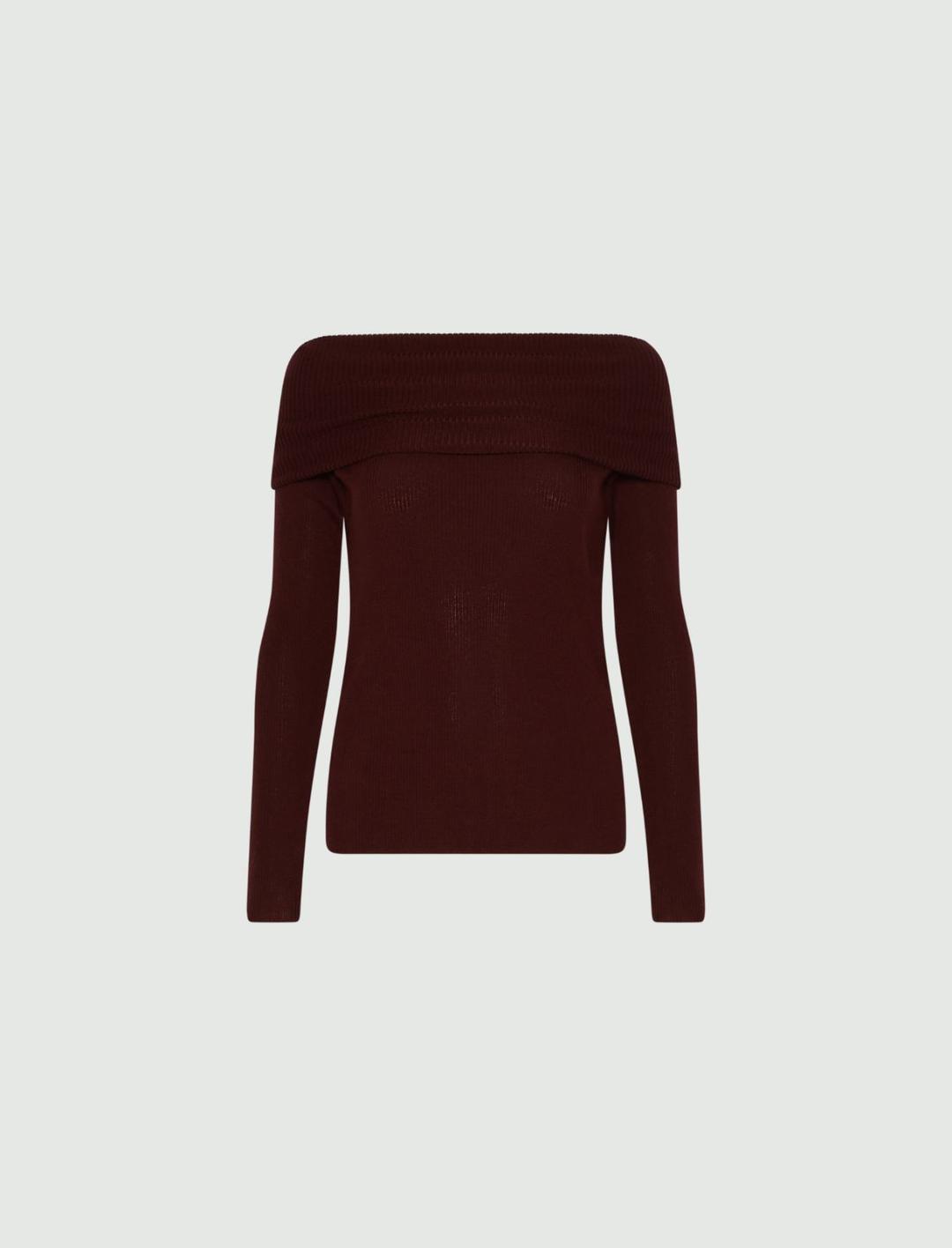 Maglia aderente con collo ad anello | Marella Maglia aderente con collo ad anello | Marella