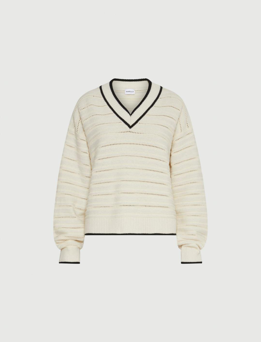 Maglia in lana e cotone | Marella Maglia in lana e cotone | Marella