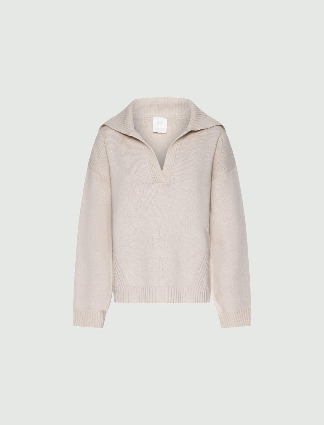 Maglia boxy con collo a polo | Marella Maglia boxy con collo a polo | Marella