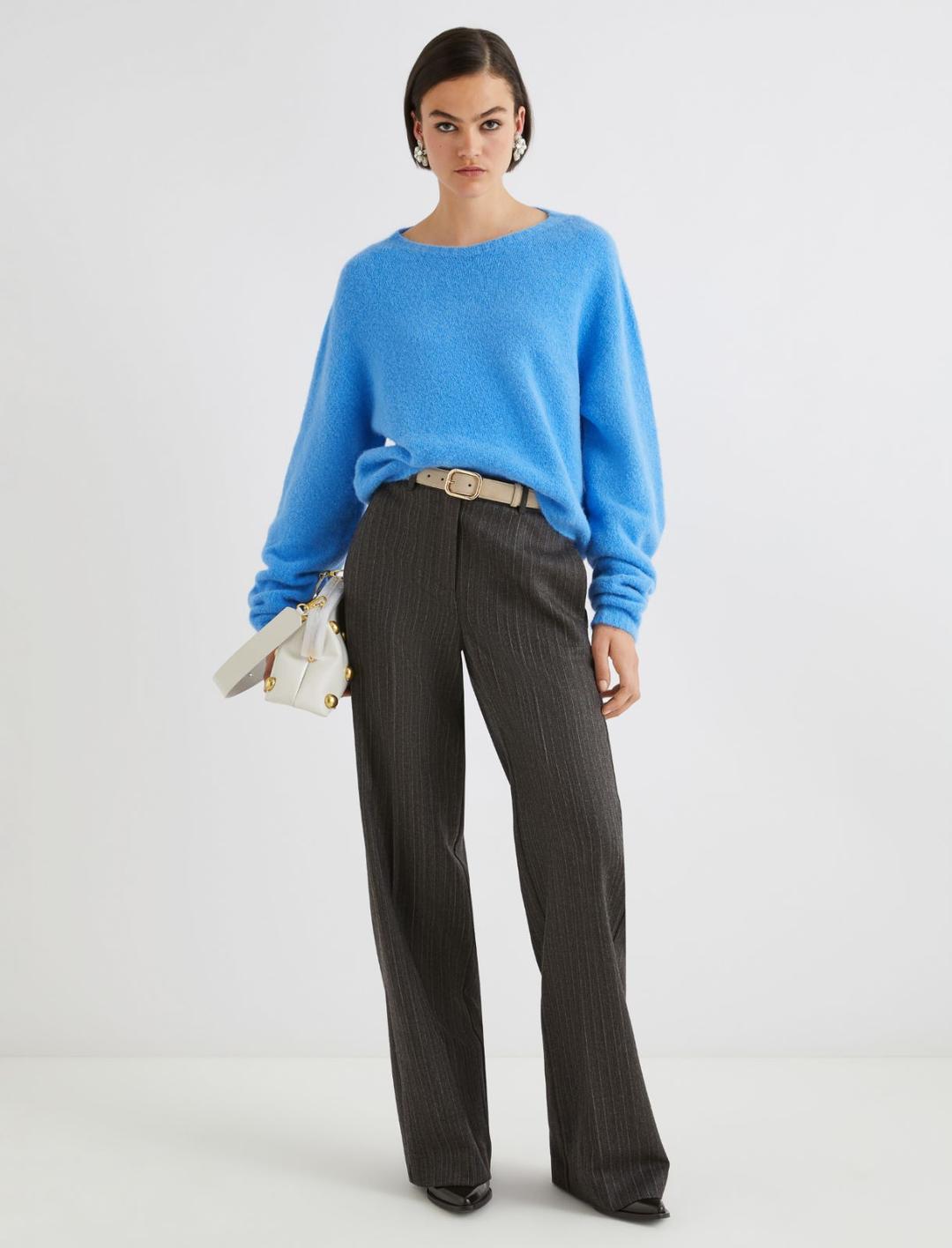 Maglia girocollo in alpaca stretch | Marella Maglia girocollo in alpaca stretch | Marella