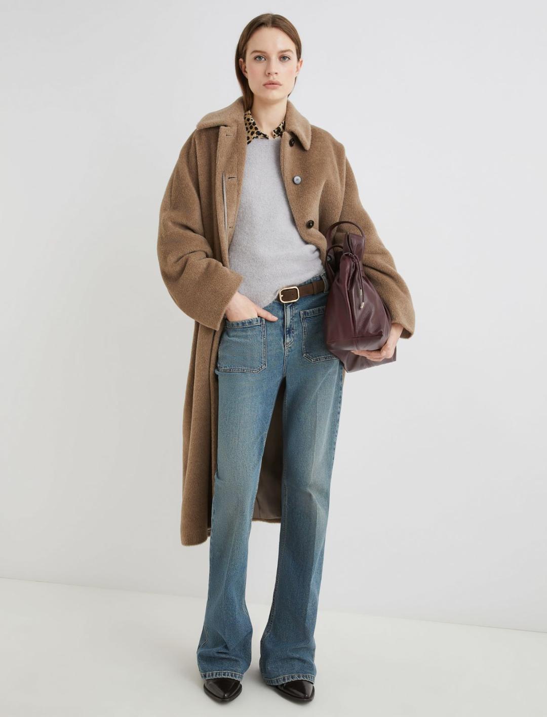 Maglia girocollo in alpaca stretch | Marella Maglia girocollo in alpaca stretch | Marella