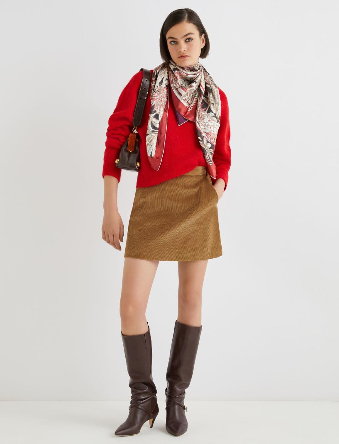 Maglia girocollo in alpaca stretch | Marella Maglia girocollo in alpaca stretch | Marella