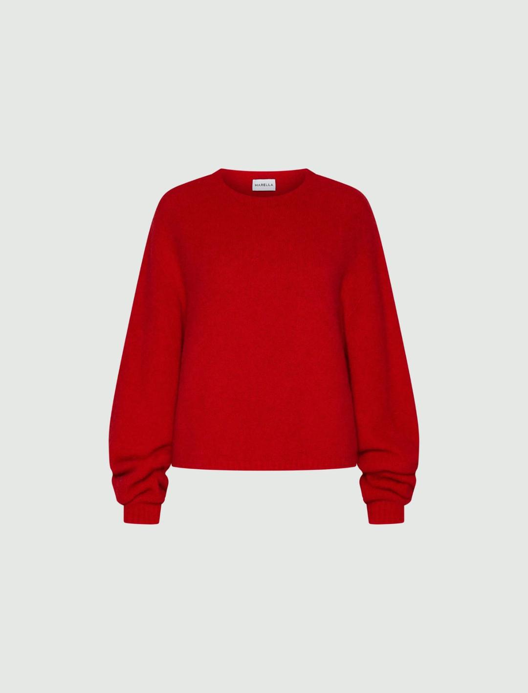 Maglia girocollo in alpaca stretch | Marella Maglia girocollo in alpaca stretch | Marella