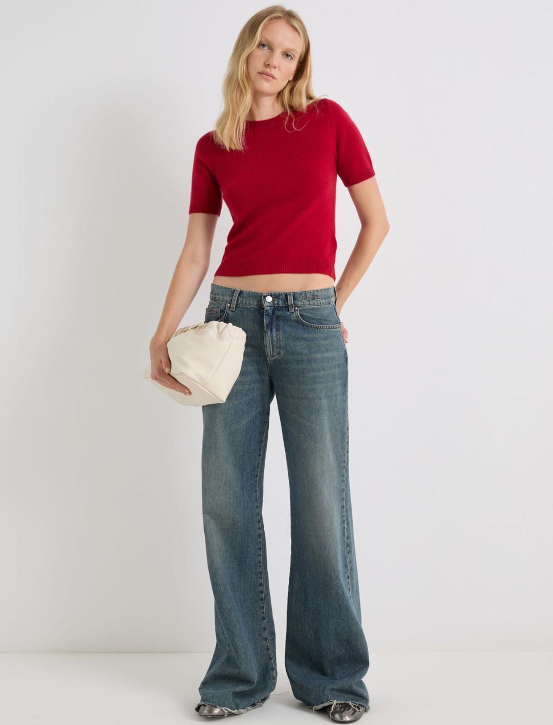 T-shirt in lana e cashmere | Marella T-shirt in lana e cashmere | Marella