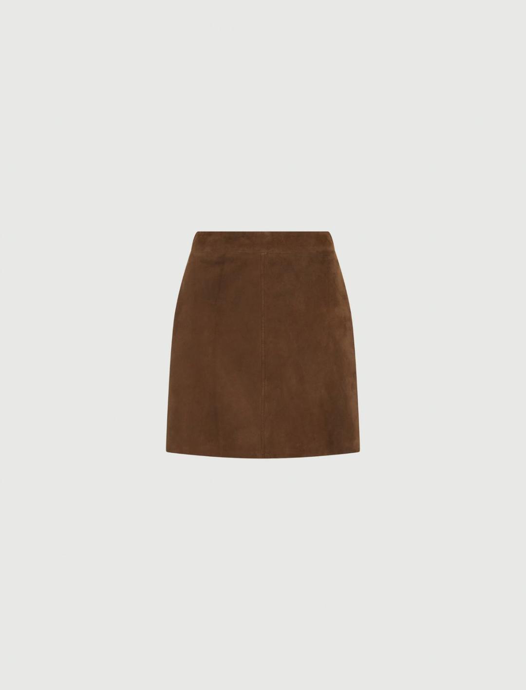 Mini gonna in suede | Marella Mini gonna in suede | Marella