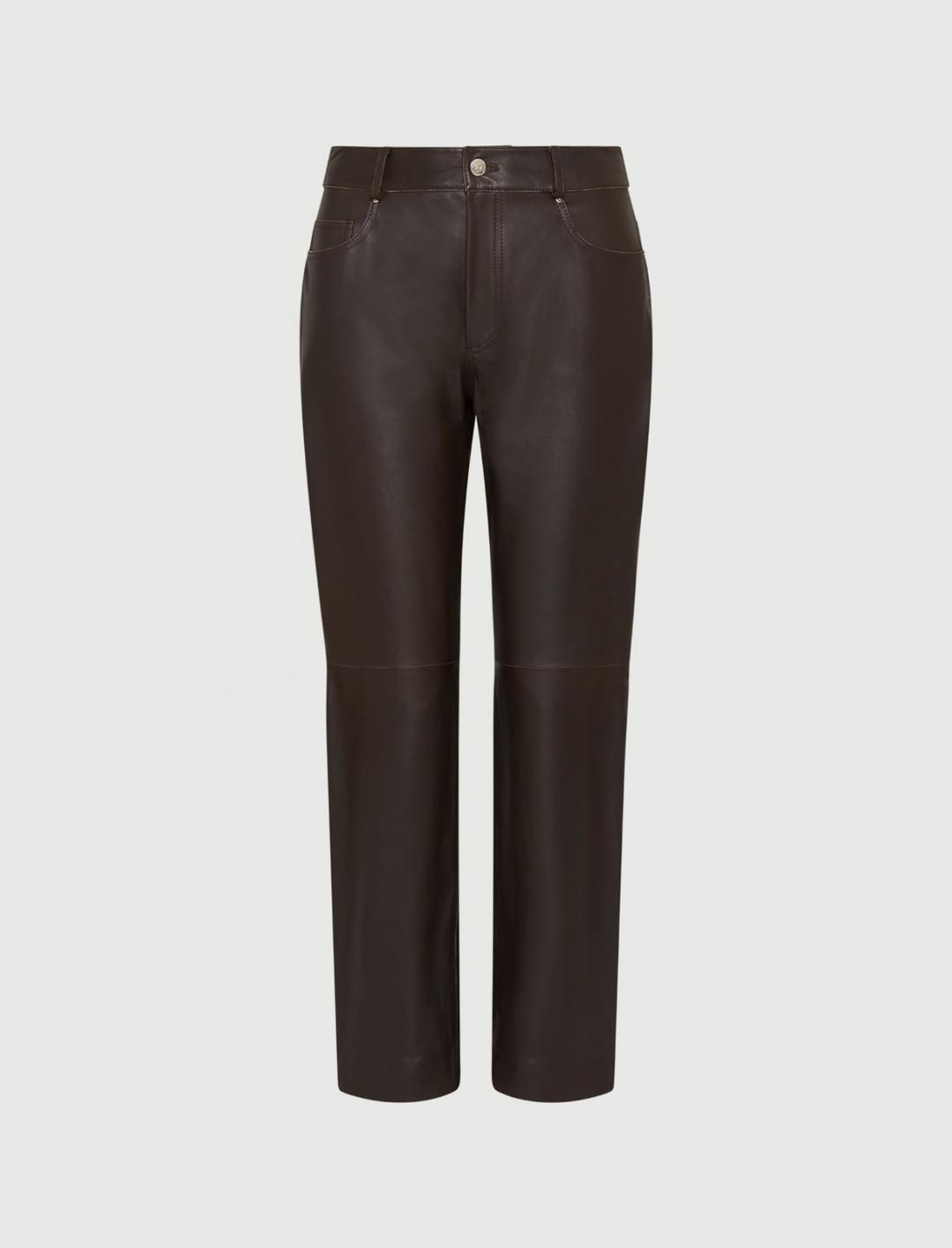 Pantalone 5 tasche in pelle | Marella Pantalone 5 tasche in pelle | Marella